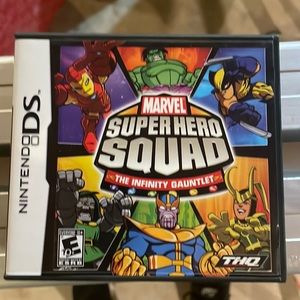 Nintendo DS Marvel superhero squad